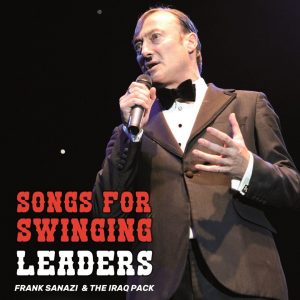 Frank Sanazi singing into microphone